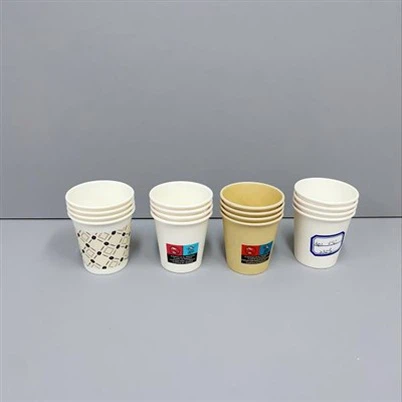 3 オンス単層小型生分解性紙コップ Ø55